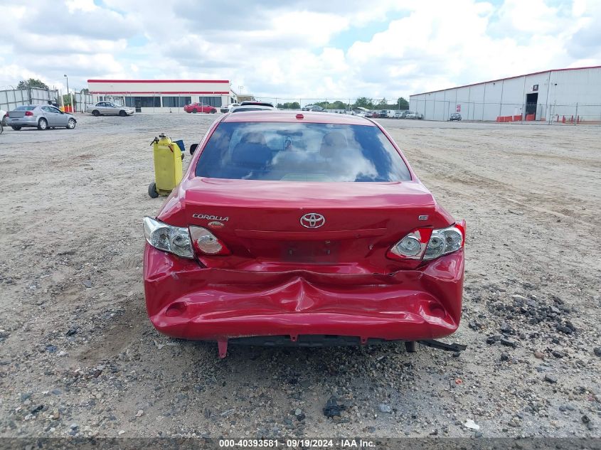 2010 Toyota Corolla Le VIN: 2T1BU4EE3AC338766 Lot: 40393581