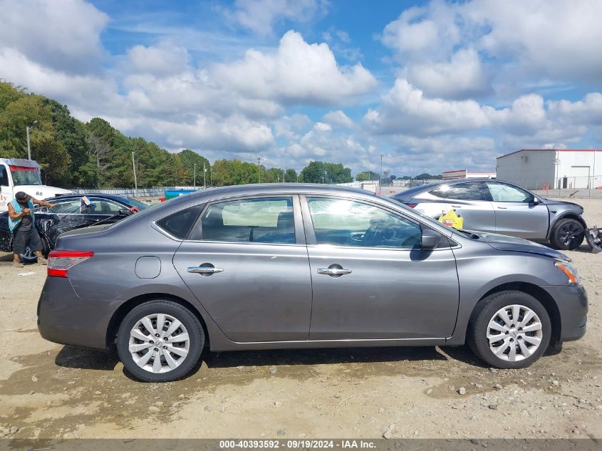 3N1AB7AP4FL673133 2015 Nissan Sentra Sv