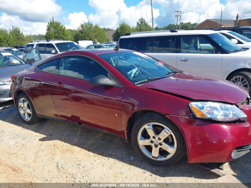 2008 Pontiac G6 Gt VIN: 1G2ZH17N184248452 Lot: 40393595