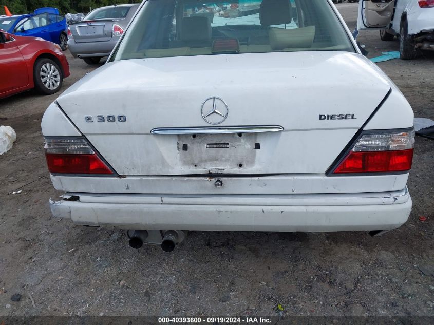 1995 Mercedes-Benz E 300D/300D Special VIN: WDBEB31E3SC150163 Lot: 40393600