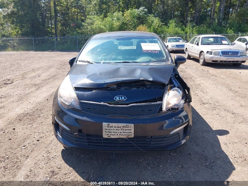 2017 Kia Rio Lx VIN: KNADM4A34H6050105 Lot: 40393611