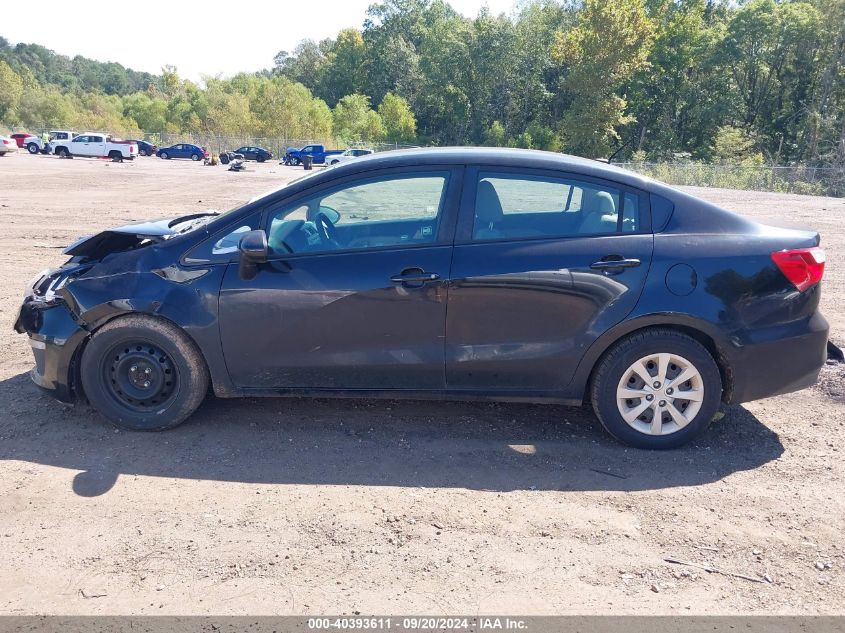 2017 Kia Rio Lx VIN: KNADM4A34H6050105 Lot: 40393611