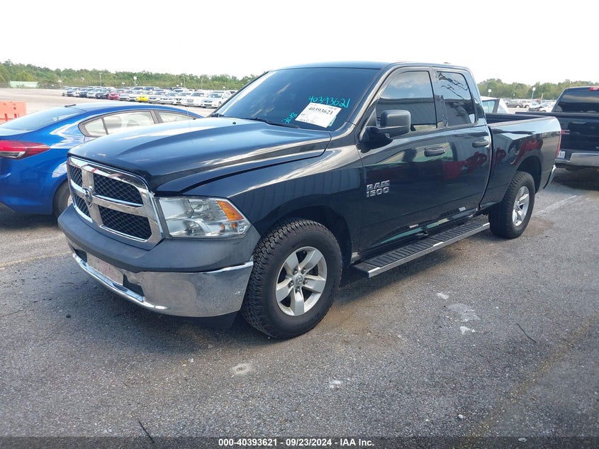 2018 RAM 1500 TRADESMAN QUAD CAB 4X2 6'4 BOX - 1C6RR6FG7JS296703