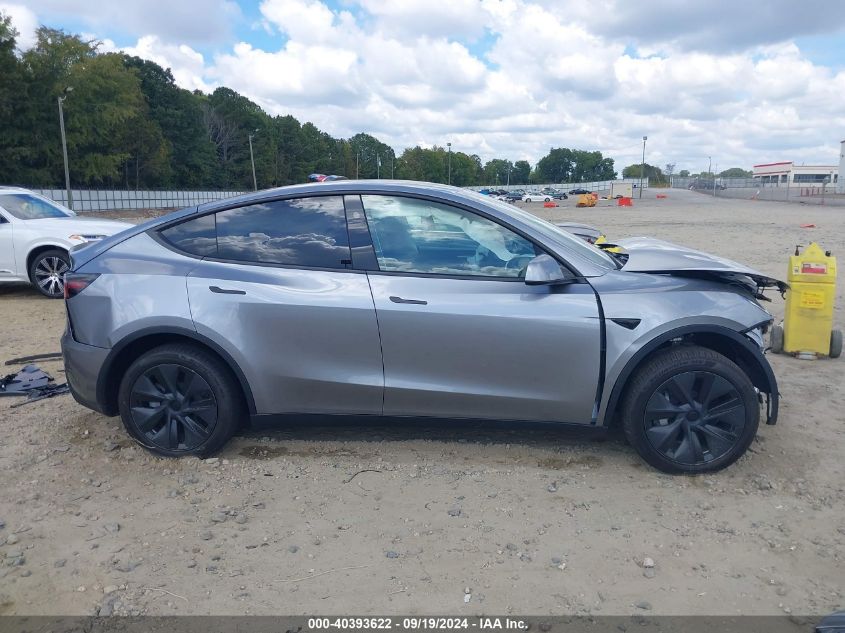 2024 Tesla Model Y Long Range Dual Motor All-Wheel Drive/Rwd VIN: 7SAYGDED5RA322617 Lot: 40393622