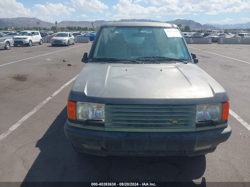 2000 Land Rover Range Rover 4.0/4.0 Se/County VIN: SALPF1540YA428132 Lot: 40393638