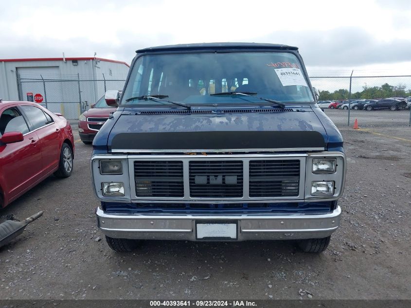 1988 GMC Rally Wagon / Van G2500 VIN: 1GDEG25K0J7523272 Lot: 40393641