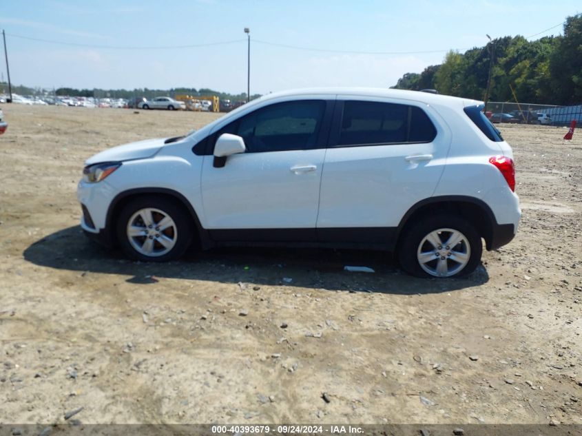 2020 Chevrolet Trax Fwd Ls VIN: KL7CJKSBXLB315446 Lot: 40393679