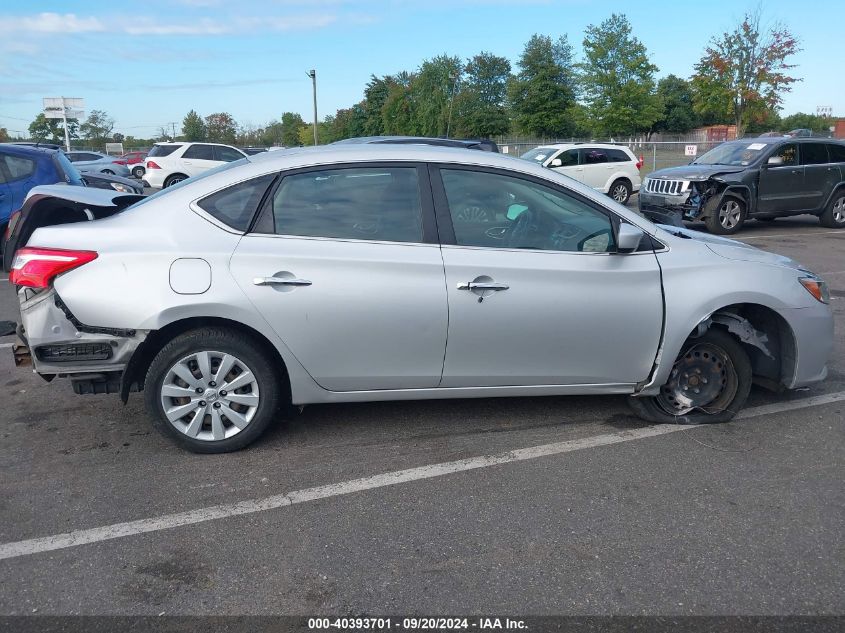 2017 Nissan Sentra Sv VIN: 3N1AB7AP6HL654327 Lot: 40393701