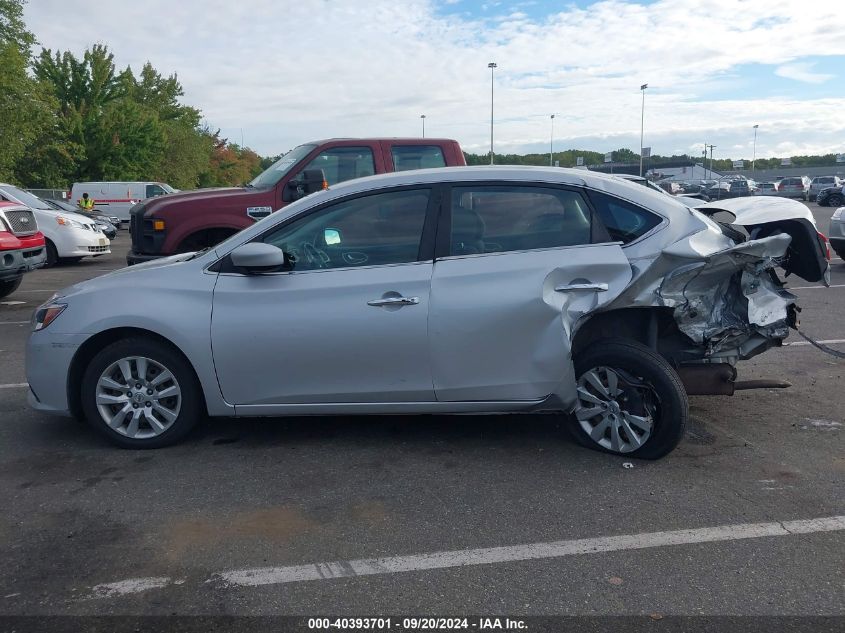 2017 Nissan Sentra Sv VIN: 3N1AB7AP6HL654327 Lot: 40393701