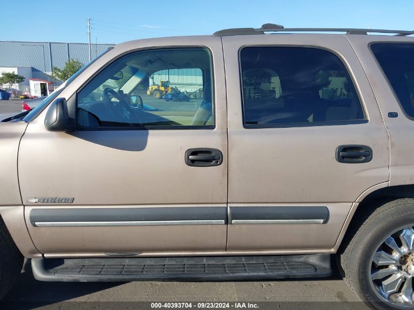 2003 Chevrolet Tahoe K1500 VIN: 1GNEK13V83J116369 Lot: 40393704