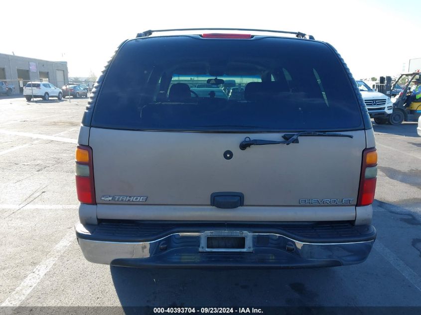 2003 Chevrolet Tahoe K1500 VIN: 1GNEK13V83J116369 Lot: 40393704