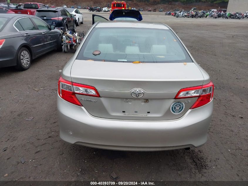 2014 Toyota Camry Le VIN: 4T4BF1FK8ER354985 Lot: 40393709