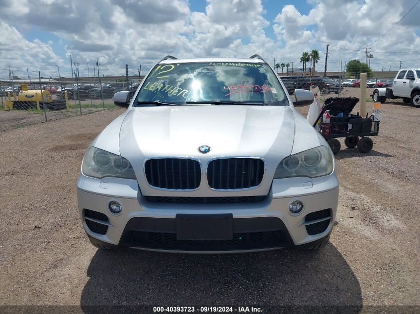 2012 BMW X5 xDrive35I/xDrive35I Premium/xDrive35I Sport Activity VIN: 5UXZV4C52CL753554 Lot: 40393723