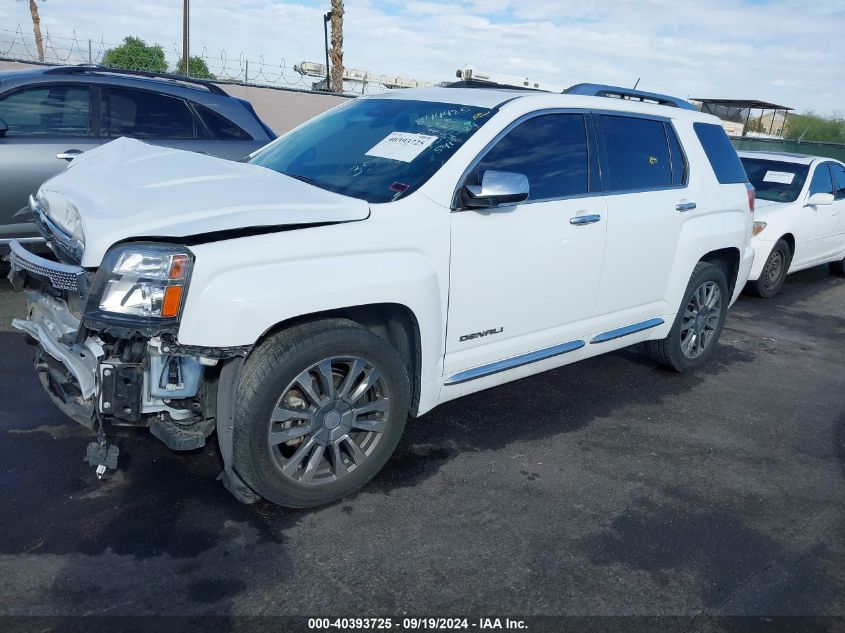 2017 GMC Terrain Denali VIN: 2GKFLVE35H6279860 Lot: 40393725