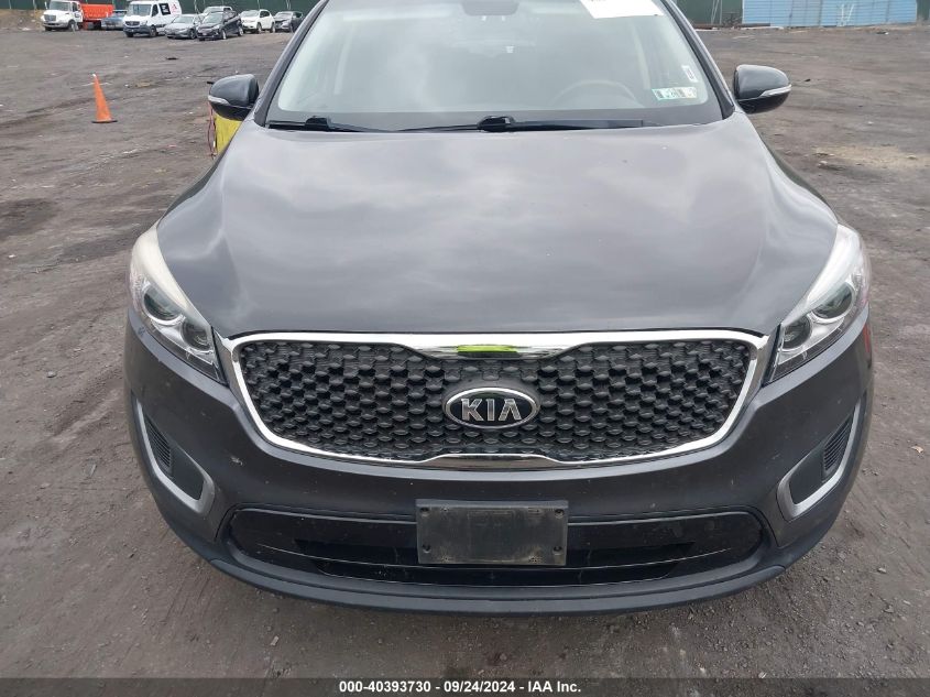 2018 Kia Sorento 2.4L Lx VIN: 5XYPGDA33JG359087 Lot: 40393730