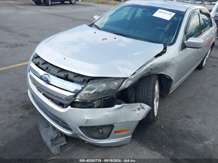 2012 Ford Fusion Se VIN: 3FAHP0HAXCR121267 Lot: 40393739