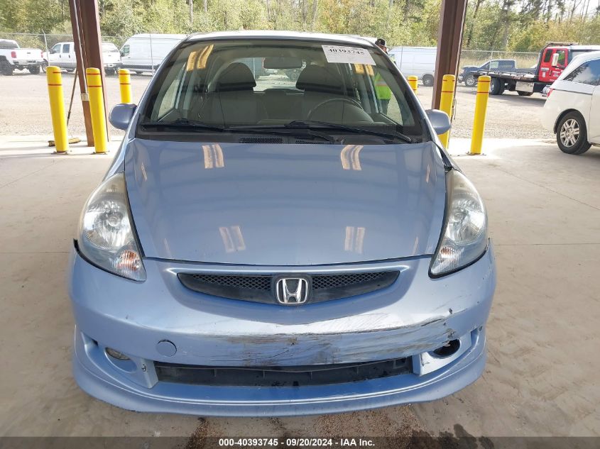 2008 Honda Fit Sport VIN: JHMGD38608S024228 Lot: 40393745