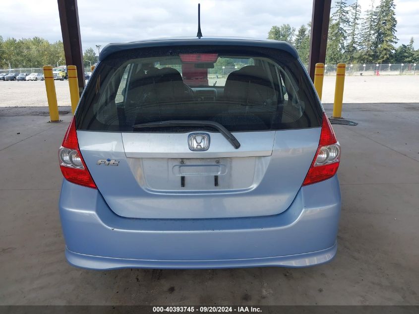 2008 Honda Fit Sport VIN: JHMGD38608S024228 Lot: 40393745