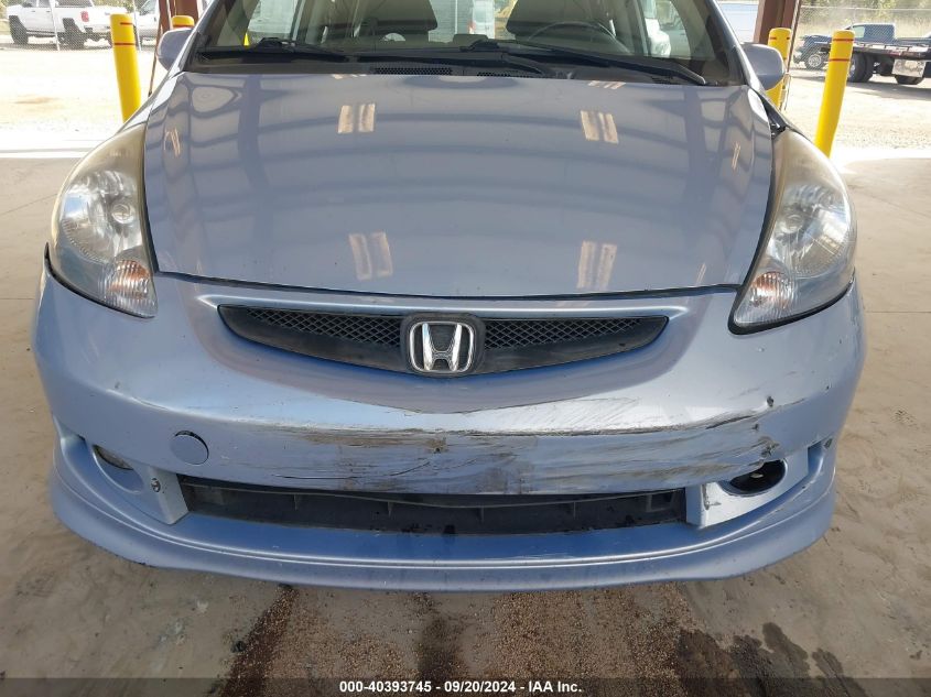 2008 Honda Fit Sport VIN: JHMGD38608S024228 Lot: 40393745