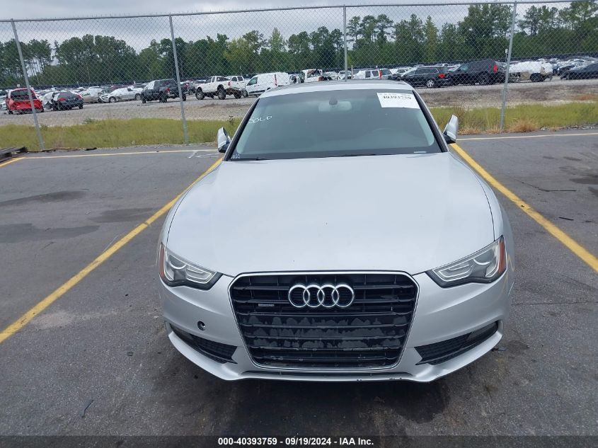 2014 Audi A5 2.0T Premium VIN: WAULFAFR9EA012962 Lot: 40393759