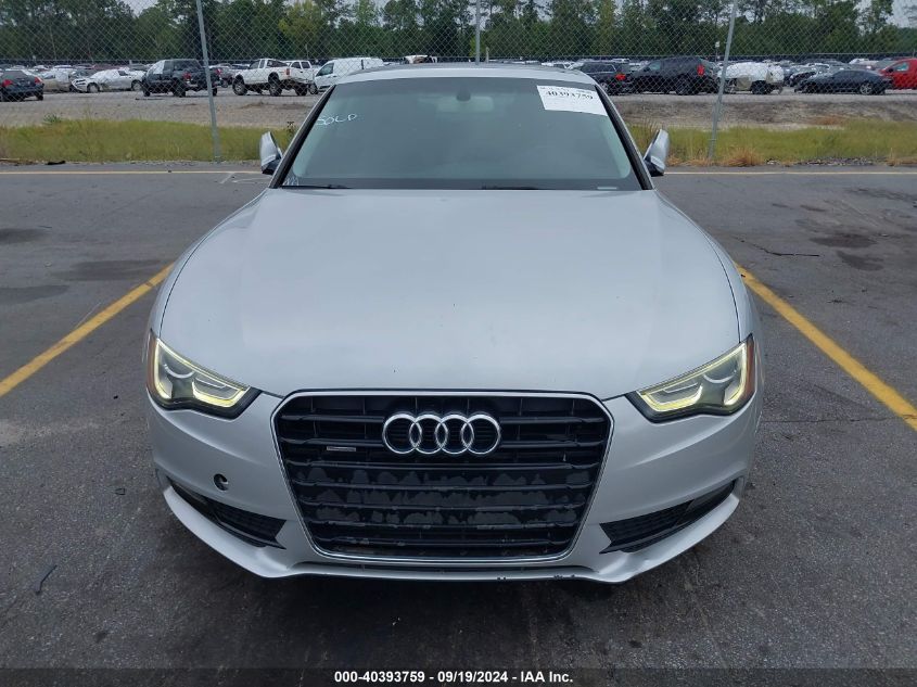 2014 Audi A5 2.0T Premium VIN: WAULFAFR9EA012962 Lot: 40393759