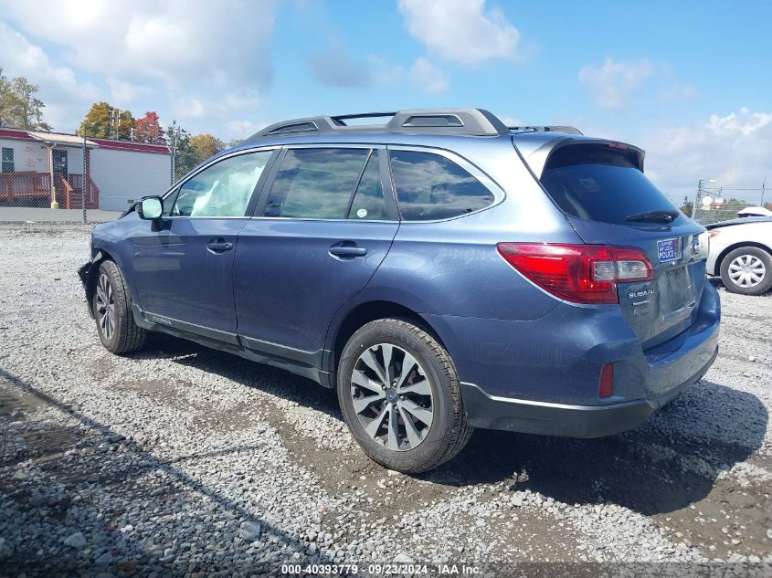 4S4BSBNC7F3270427 2015 Subaru Outback 2.5I Limited