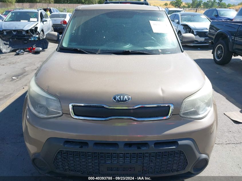 2014 Kia Soul VIN: KNDJN2A21E7090663 Lot: 40393785