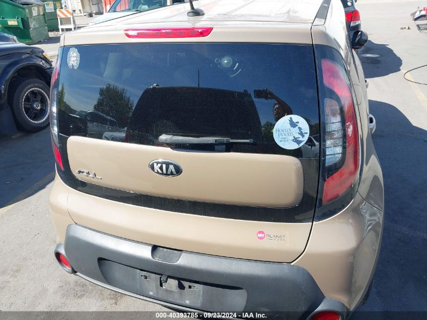 2014 Kia Soul VIN: KNDJN2A21E7090663 Lot: 40393785