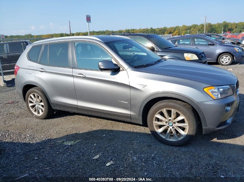 2013 BMW X3 xDrive28I VIN: 5UXWX9C55D0A12170 Lot: 40393788