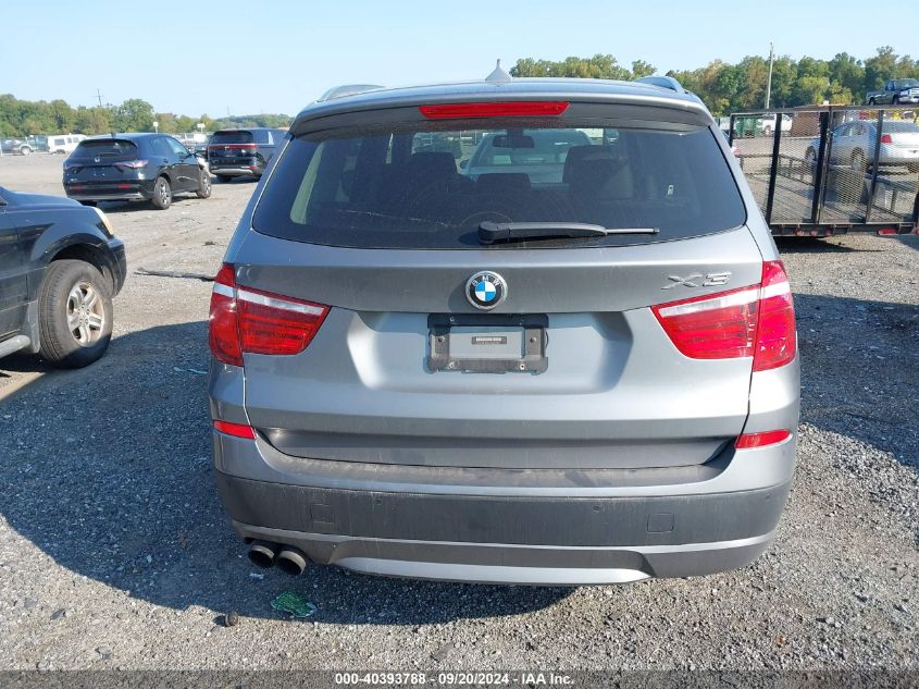 2013 BMW X3 xDrive28I VIN: 5UXWX9C55D0A12170 Lot: 40393788