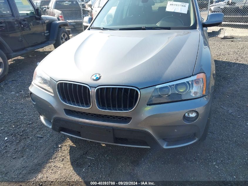 2013 BMW X3 xDrive28I VIN: 5UXWX9C55D0A12170 Lot: 40393788