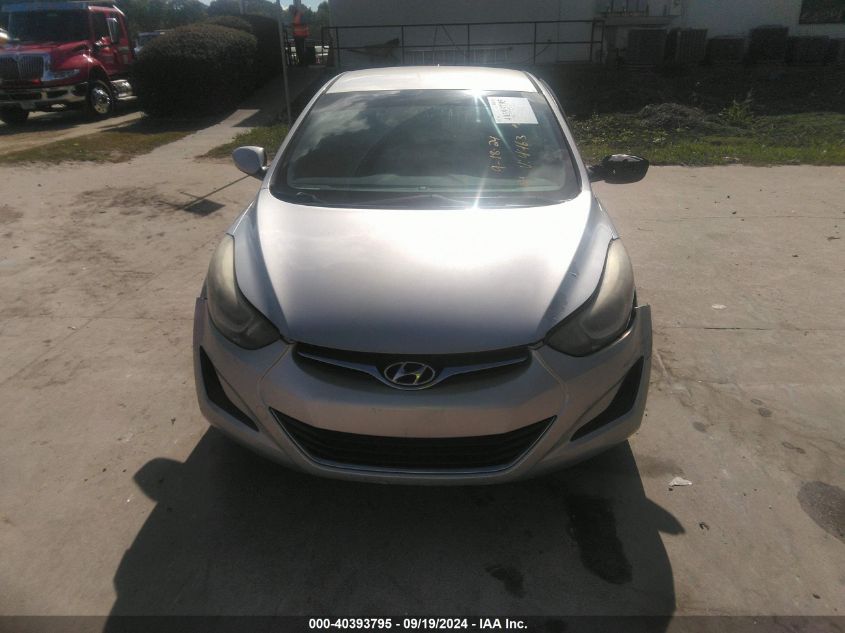 2015 Hyundai Elantra Se VIN: KMHDH4AE4FU294463 Lot: 40393795