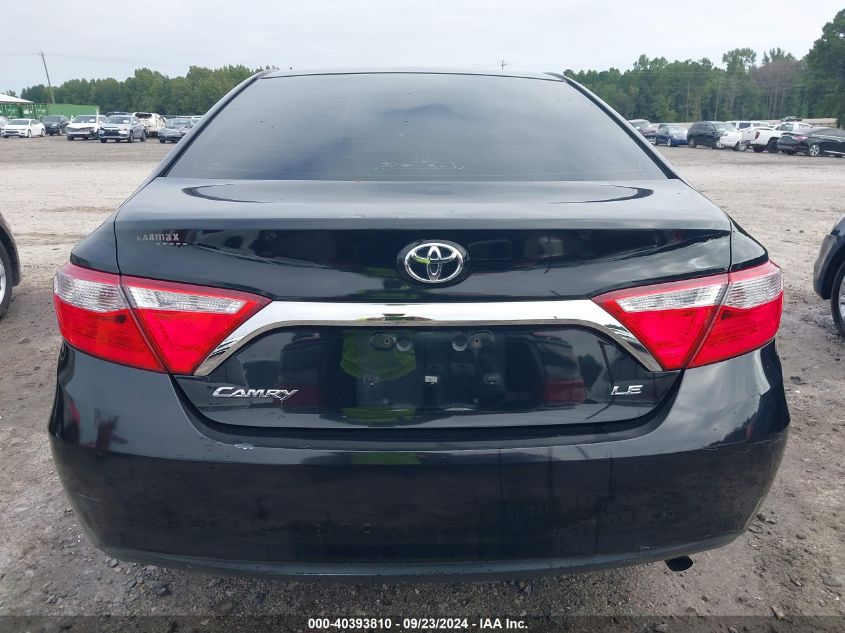 2015 Toyota Camry Le VIN: 4T4BF1FK4FR470539 Lot: 40393810