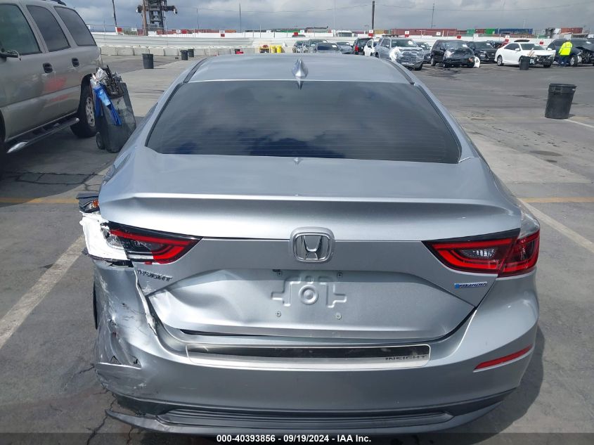 2021 Honda Insight Ex VIN: 19XZE4F51ME005837 Lot: 40393856