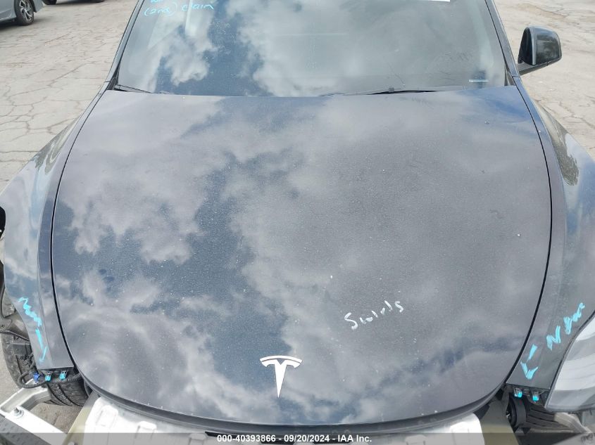 2023 Tesla Model Y Awd/Long Range Dual Motor All-Wheel Drive VIN: 7SAYGAEE0PF859337 Lot: 40393866