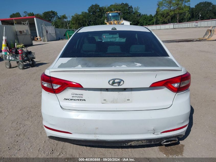 5NPE24AFXFH062401 2015 Hyundai Sonata Se