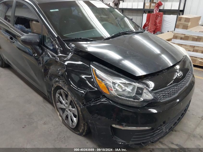 2017 Kia Rio Lx VIN: KNADM4A36H6085678 Lot: 40393889