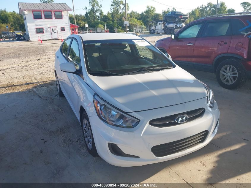 2017 Hyundai Accent Se VIN: KMHCT4AE4HU220358 Lot: 40393894