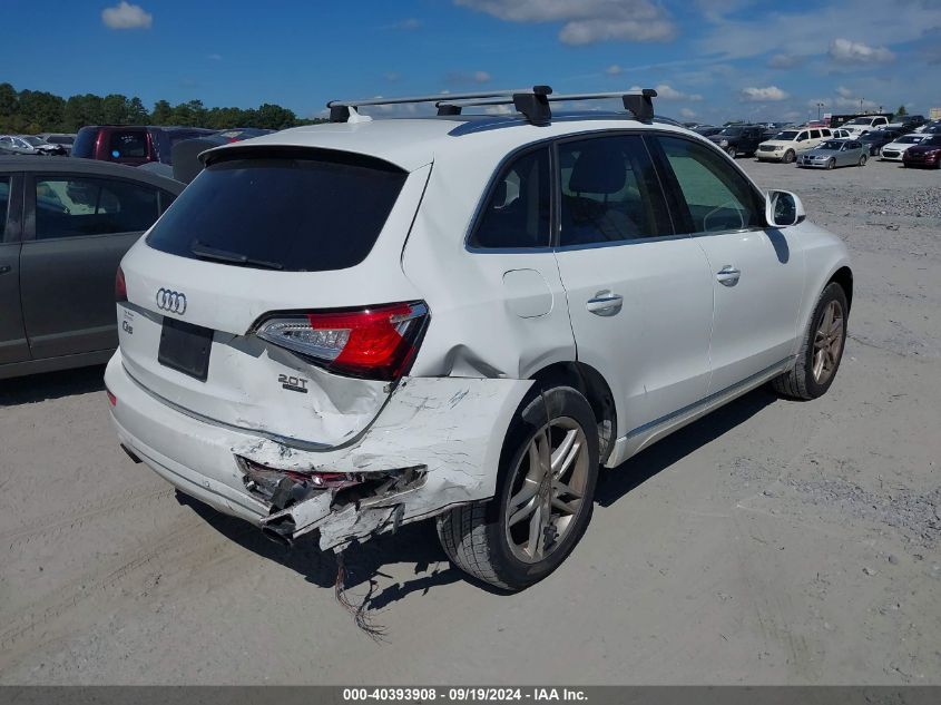 2017 Audi Q5 Premium VIN: WA1C2AFP7HA093052 Lot: 40548099