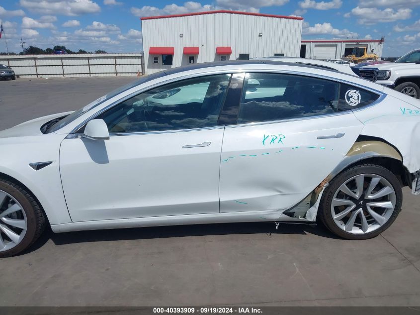 2018 Tesla Model 3 Long Range/Performance VIN: 5YJ3E1EB2JF121968 Lot: 40393909