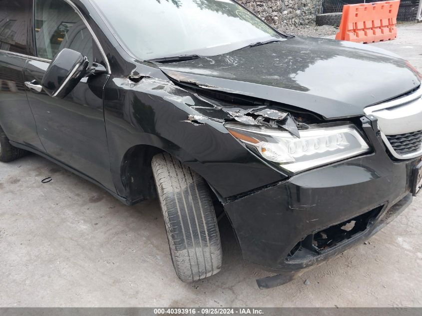 2015 Acura Mdx Technology Pkg W/Entertainment Pkg VIN: 5FRYD4H60FB025660 Lot: 40393916