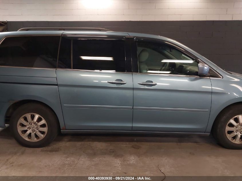 2009 Honda Odyssey Ex-L VIN: 5FNRL38619B041499 Lot: 40393930