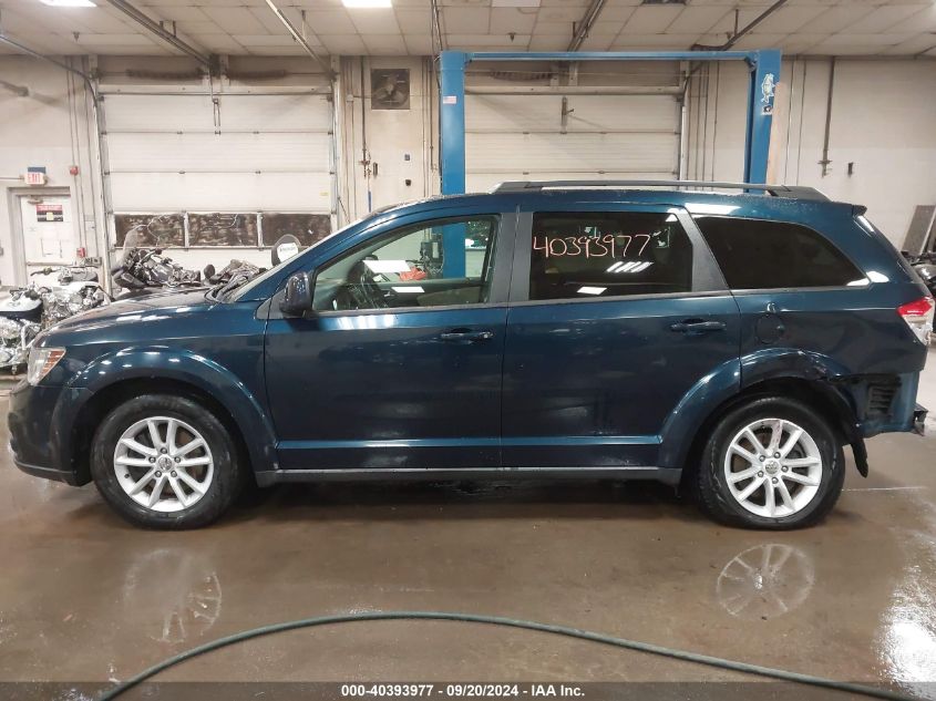 2013 Dodge Journey Sxt VIN: 3C4PDCBB3DT644488 Lot: 40393977