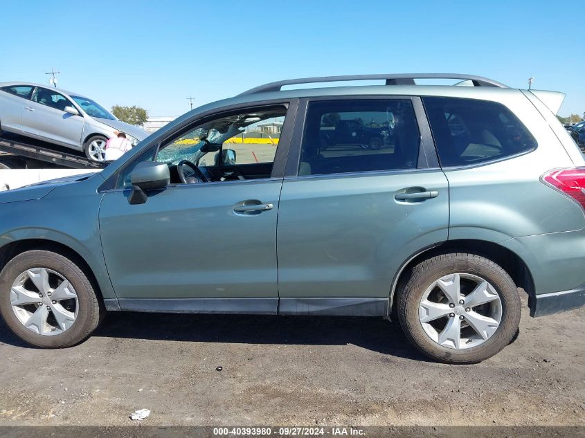 2016 Subaru Forester 2.5I Limited VIN: JF2SJARC9GH533471 Lot: 40393980