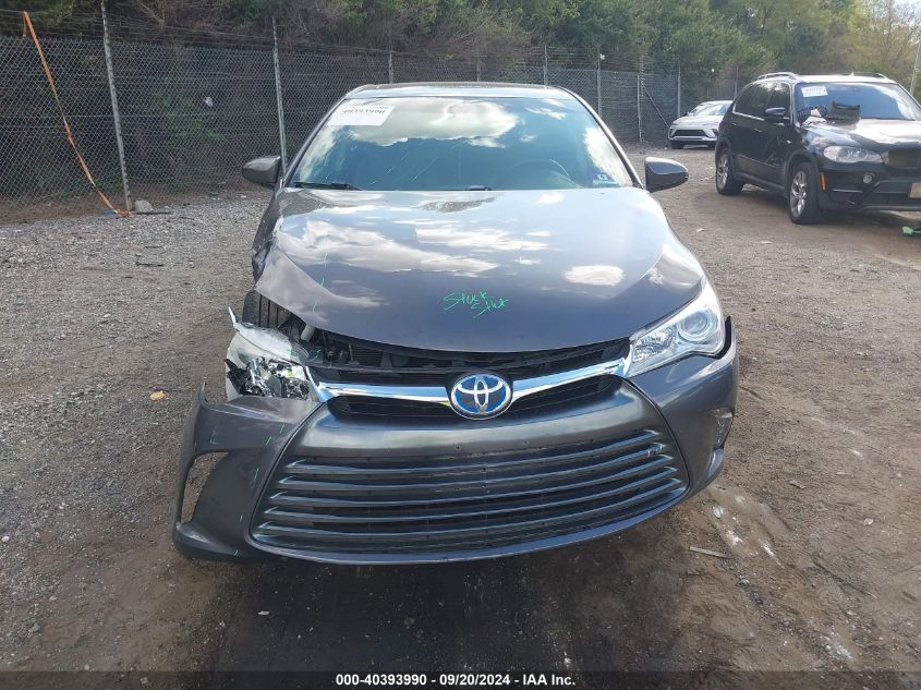 4T1BD1FK1HU219755 2017 Toyota Camry Hybrid Xle