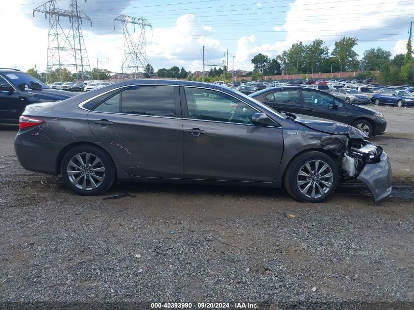 4T1BD1FK1HU219755 2017 Toyota Camry Hybrid Xle