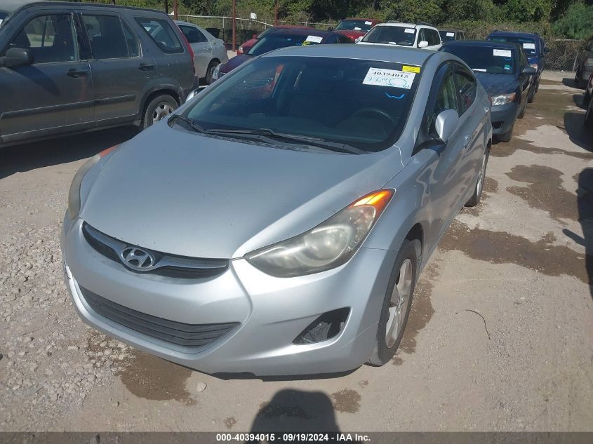 2013 Hyundai Elantra Gls VIN: KMHDH4AE9DU957376 Lot: 40394015