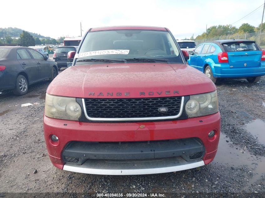 2013 Land Rover Range Rover Sport Supercharged VIN: SALSH2E46DA807141 Lot: 40394035