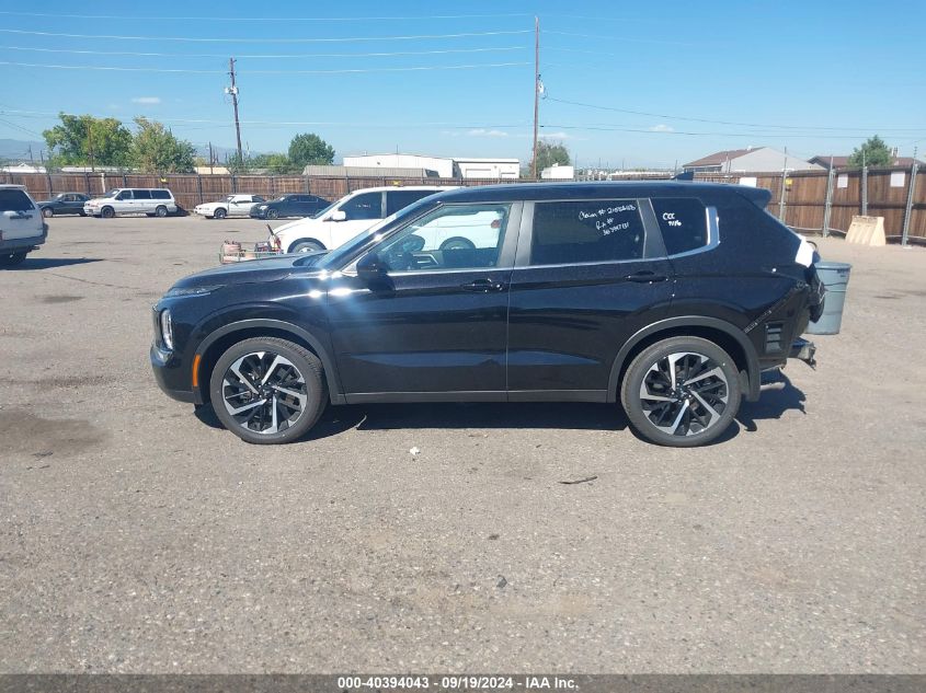 2024 Mitsubishi Outlander Se 2.5 S-Awc/Se Black Edition S-Awc/Se Black Edition W/Pano Roof S-Awc/Se Ralliart S-Awc VIN: JA4J4VA88RZ061965 Lot: 40394043