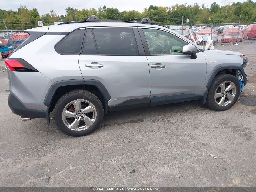 2019 Toyota Rav4 Hybrid Limited VIN: JTMDWRFV5KD511741 Lot: 40394054